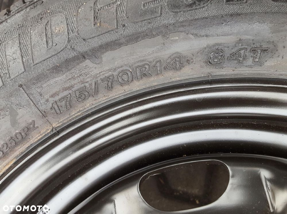 VW POLO 6R IBIZA IV 08r- FABIA II KOŁO ZAPASOWE 14 5X100 LEWAREK - 6