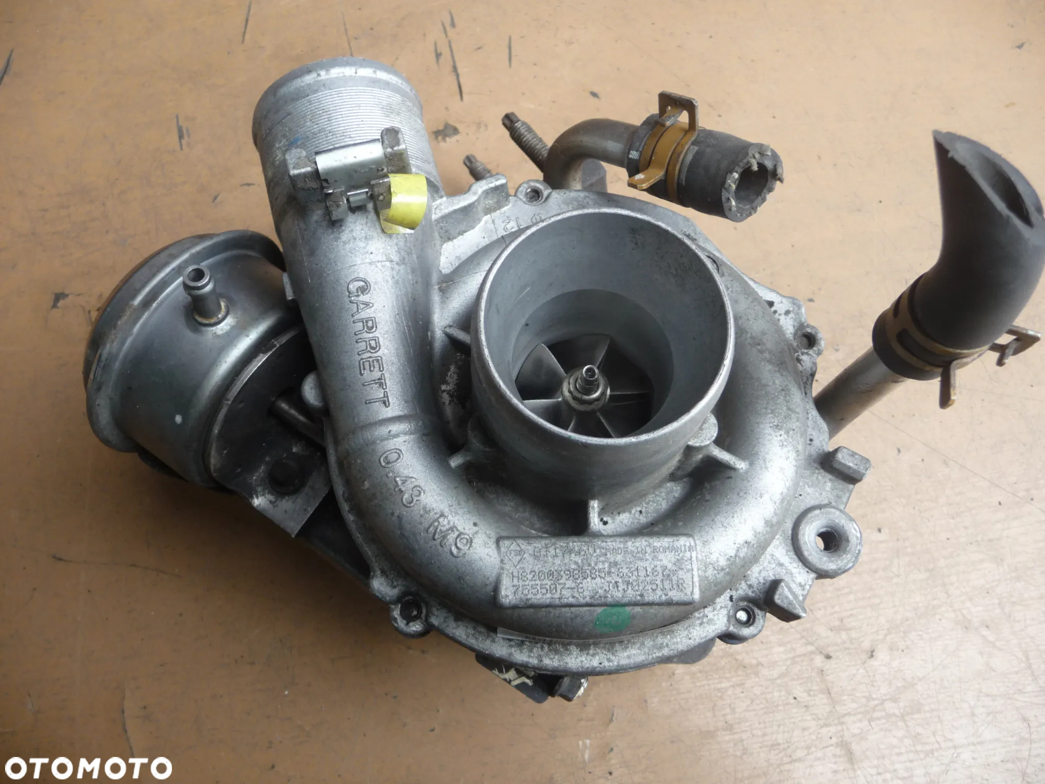 RENAULT LAGUNA II, III MEGANE 2, 3 SCENIC II LIFT 1.9 DCI 130KM  TURBINA TURBOSPRĘŻARKA 8200398585 - 16