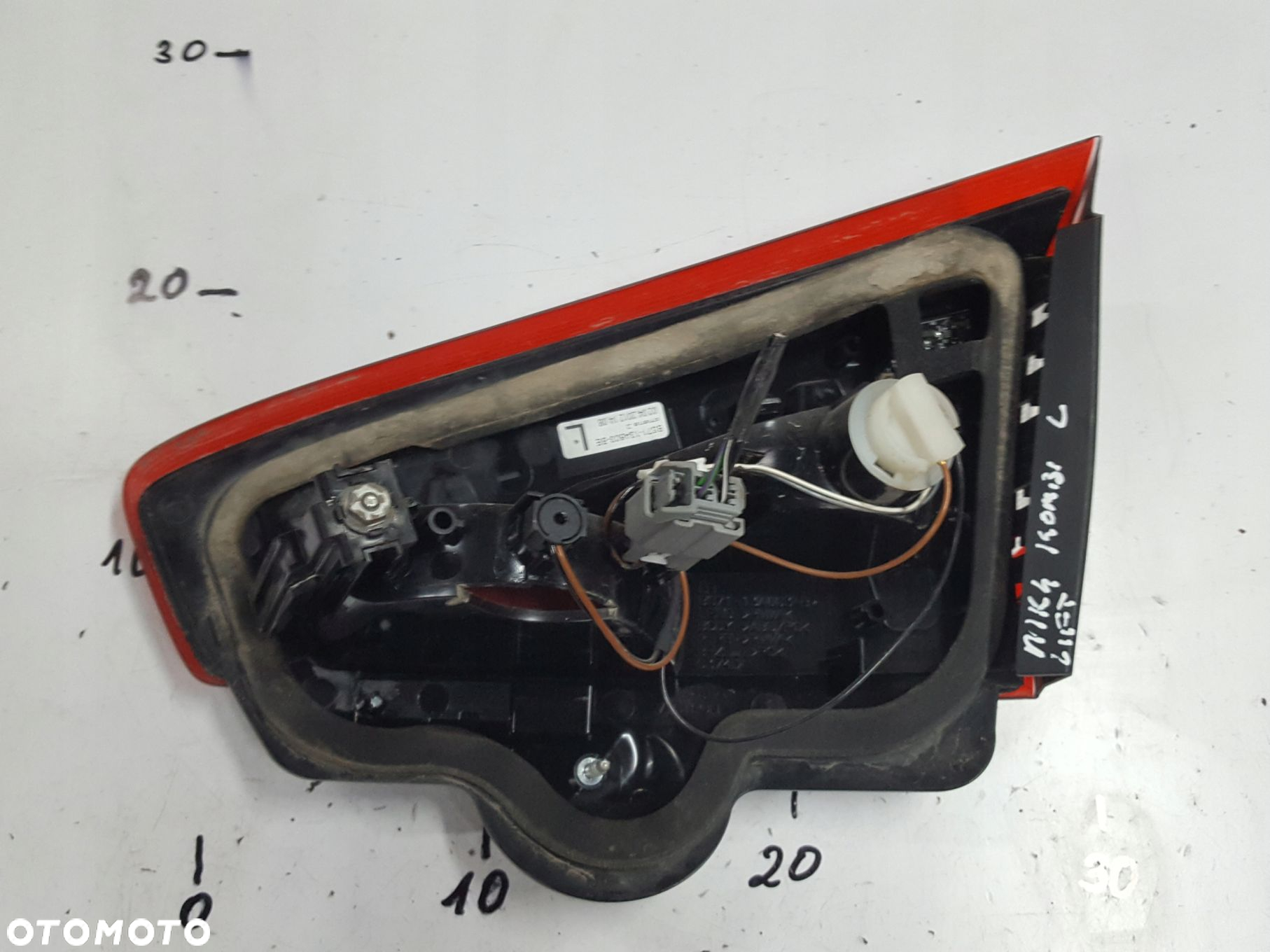 FORD MONDEO MK4 LIFT 10-14r KOMBI LAMPA KLAPY LEWA TYŁ - 3