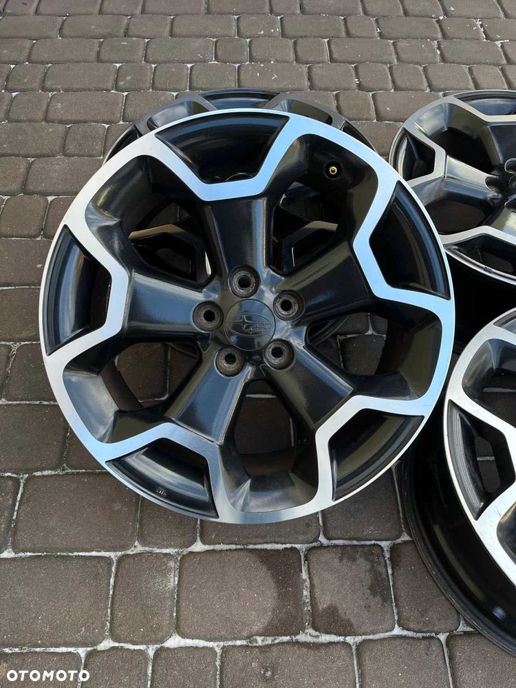 Oryginalne alufelgi Subaru 5x100 17 cali XV Forester Impreza Bicolor