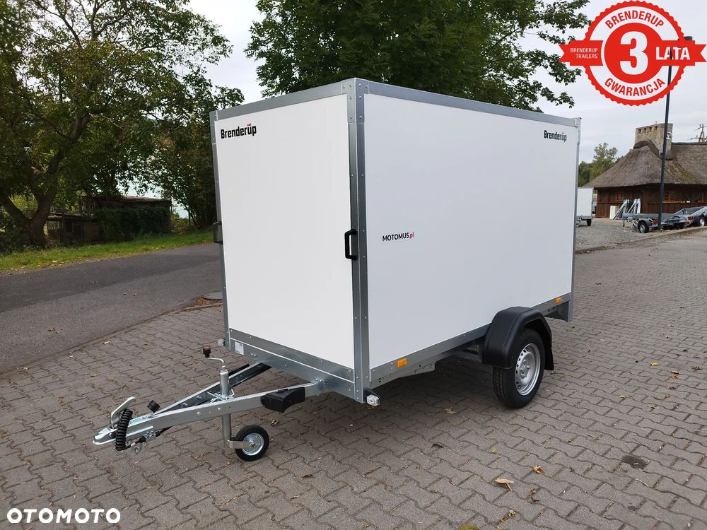 Brenderup Przyczepa Brenderup CD260UB Rampa kontener 260x130x150 1 oś DMC 750kg - 7