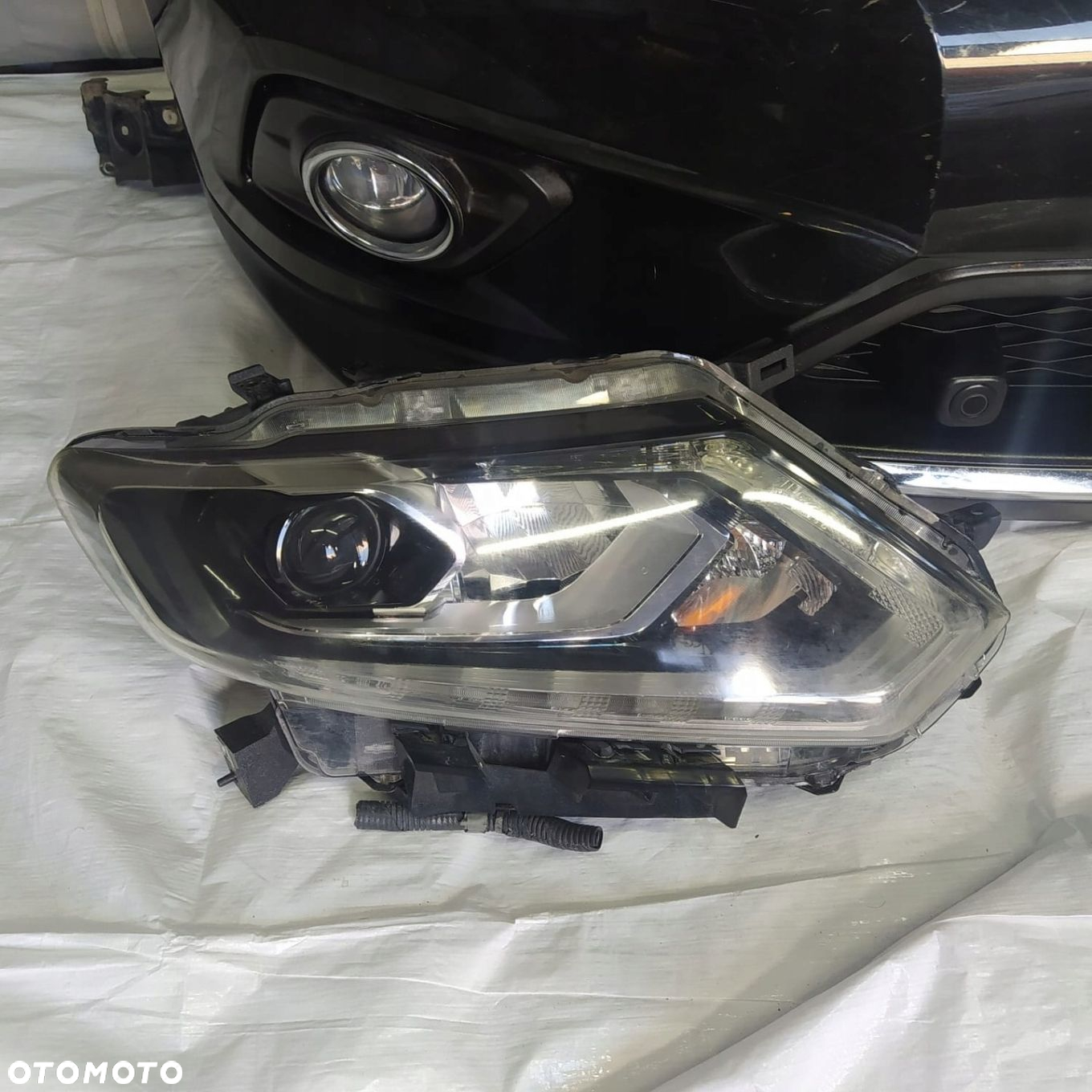 NISSAN X-TRAIL T32 ZDERZAK MASKA LAMPY PRZÓD 4XPDC - 7