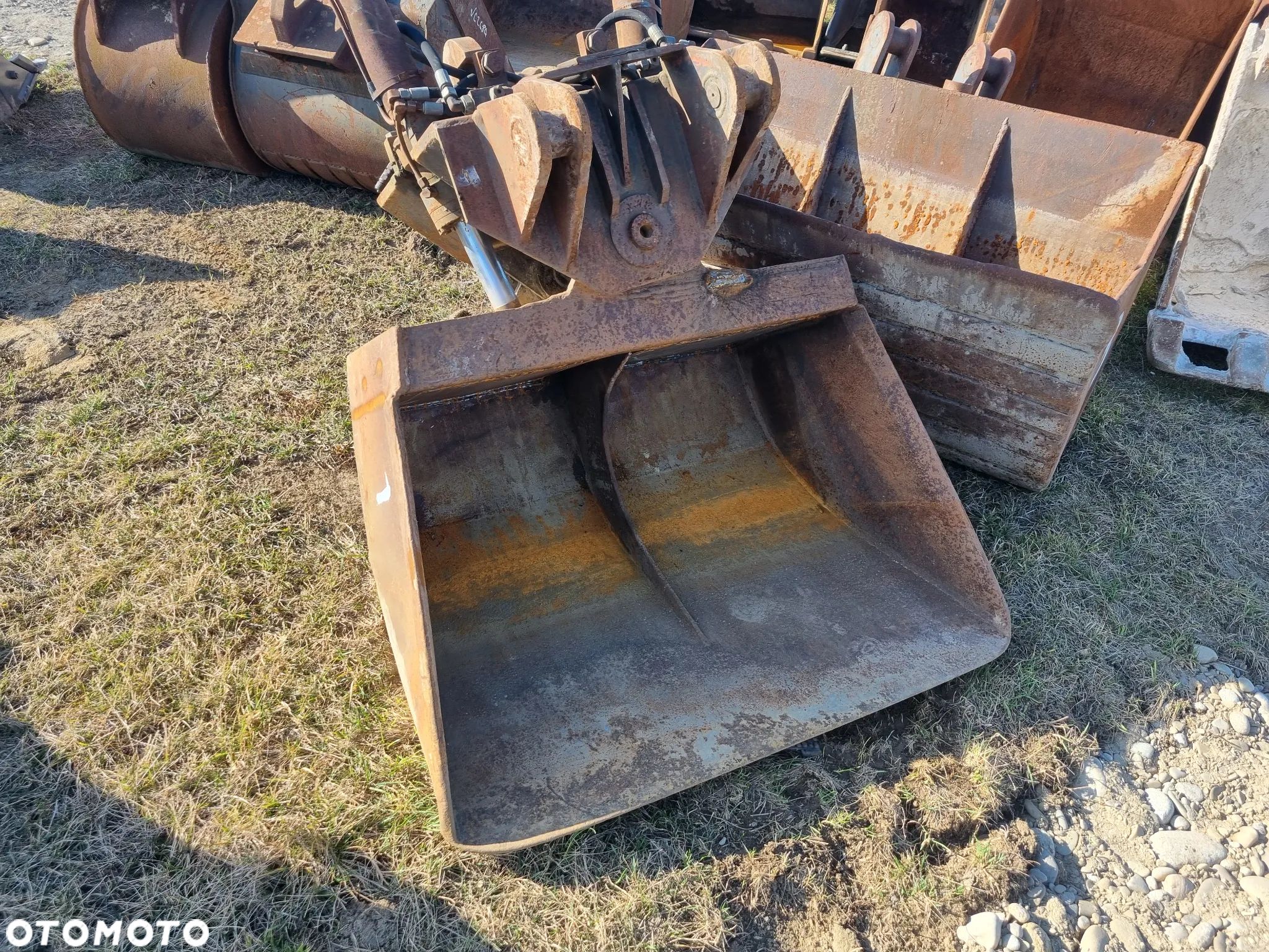 Łyżka skarpówka hydrauliczna B27 130cm skarpowa ukosowana do koparki koparka 13,14,15,16,27t ton - 1