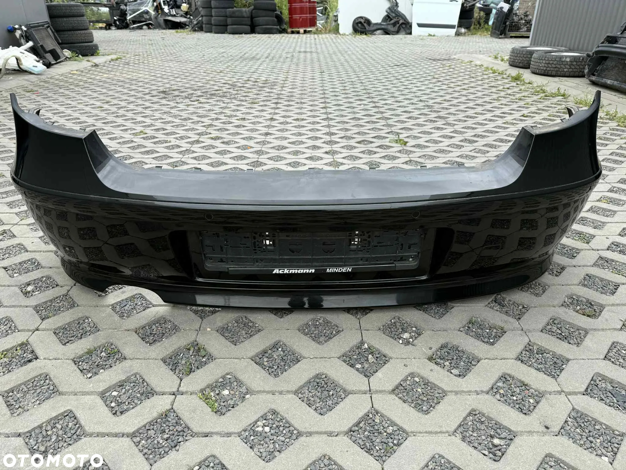 BMW 1 E87 Lift Zderzak tył tylny 4xPDC kompletny black sapphire 475 - 4