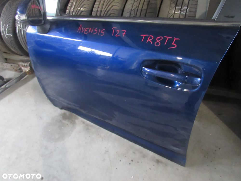 toyota avensis t27 przednie lewe drzwi tr8t5 - 3