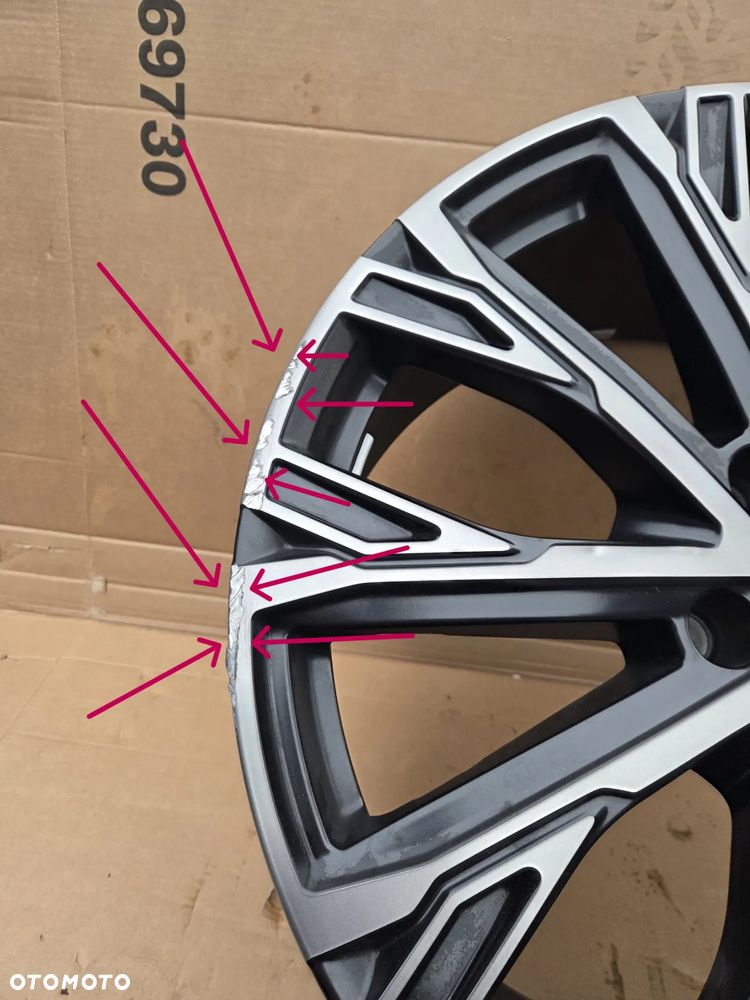 Felga Aluminiowa Audi A6 e-tron RS C9 21 Cali 85E601025AP E- 8,1/2Jx21H2 ET 46 - 6