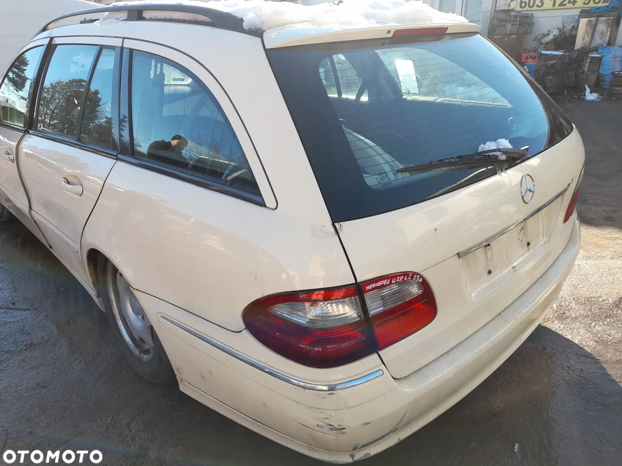 MERCEDES KLASA E W211 DRZWI LEWY TYŁ LEWE TYLNE 623 - 21