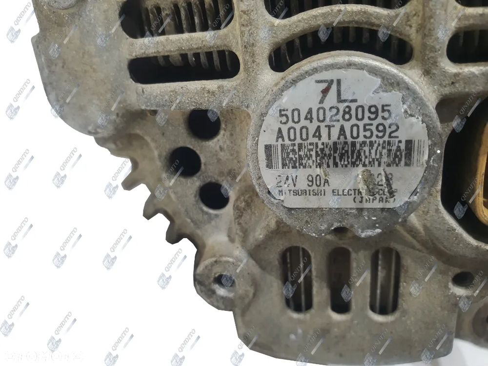 ALTERNATOR IVECO STRALIS CURSOR 13  90A 504028095 - 4
