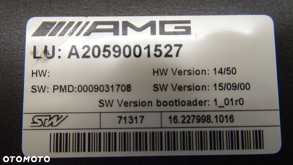 moduł zawieszenia silnika c63s w205 c63 amg nr m370 - 5