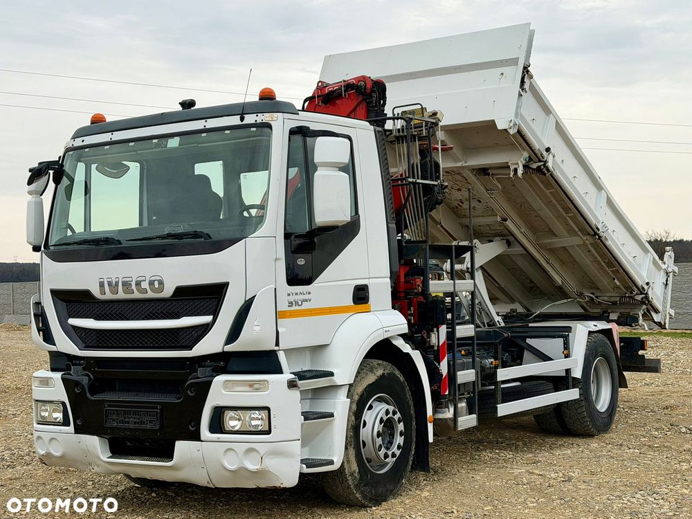 Iveco STRALIS 310 / WYWROTKA / HDS / FASSI F135 / HYDROBURTA / E5 EEV / 3 STRONNA / MANUAL - 6