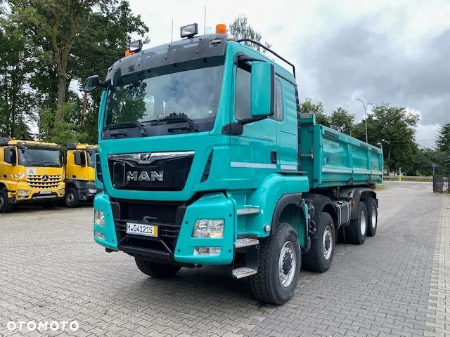 MAN TGS 35.510 8X6 WYWROTKA 3-str Meiller BORDMATIC - 4