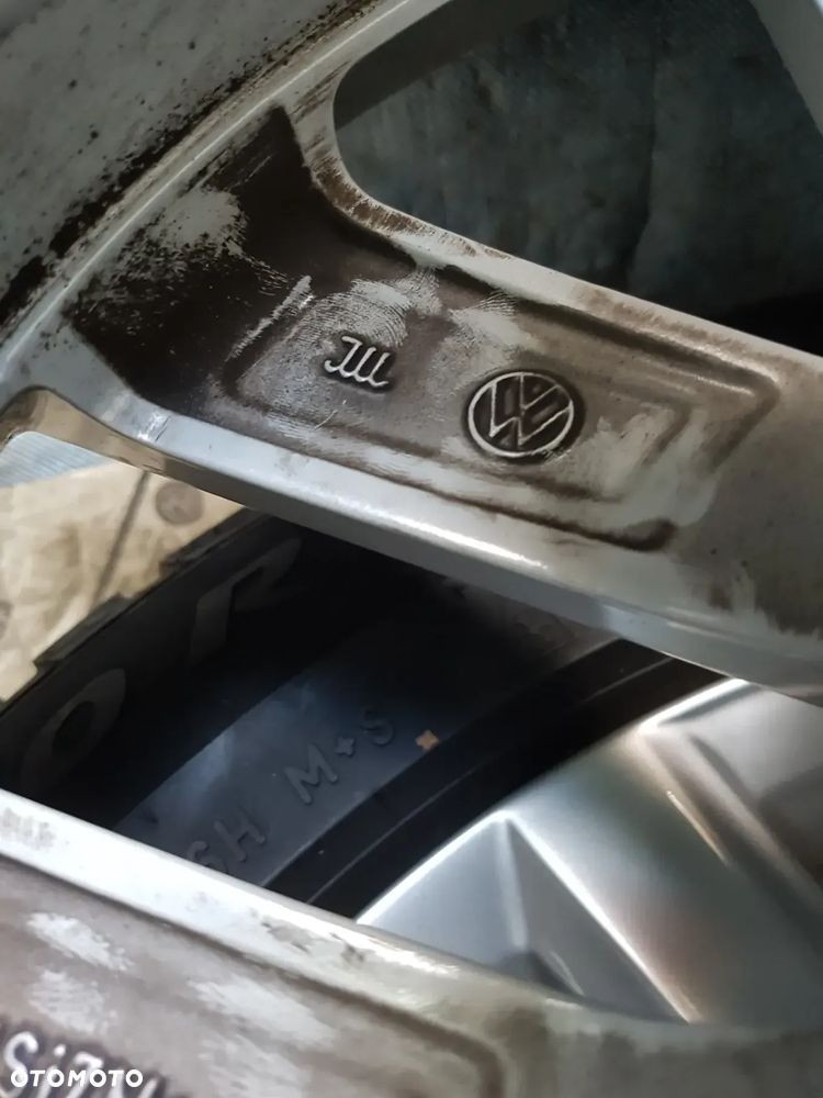 KOŁA ZIMOWE ORYGINAŁ VW GOLF TOURAN CADDY PASSAT  5X112 205/60R16 - 23