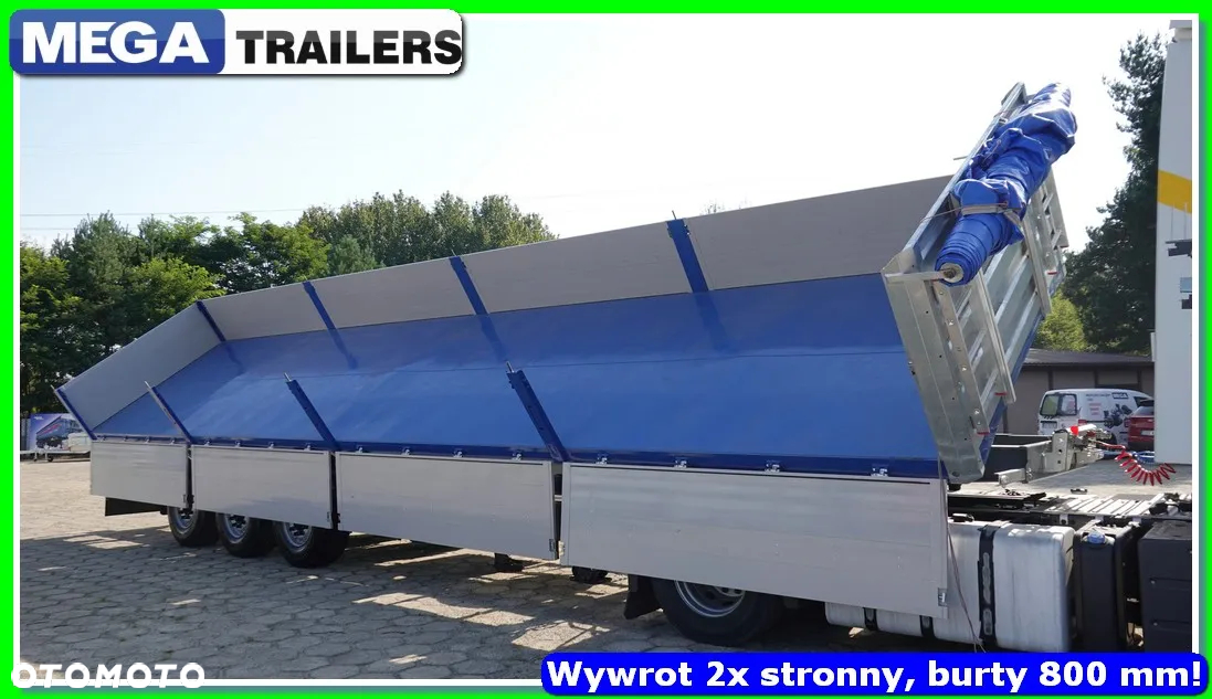 Inny Platforma z wywrotem, 2 strony, 12,60 m, burta 800 mm! - 39