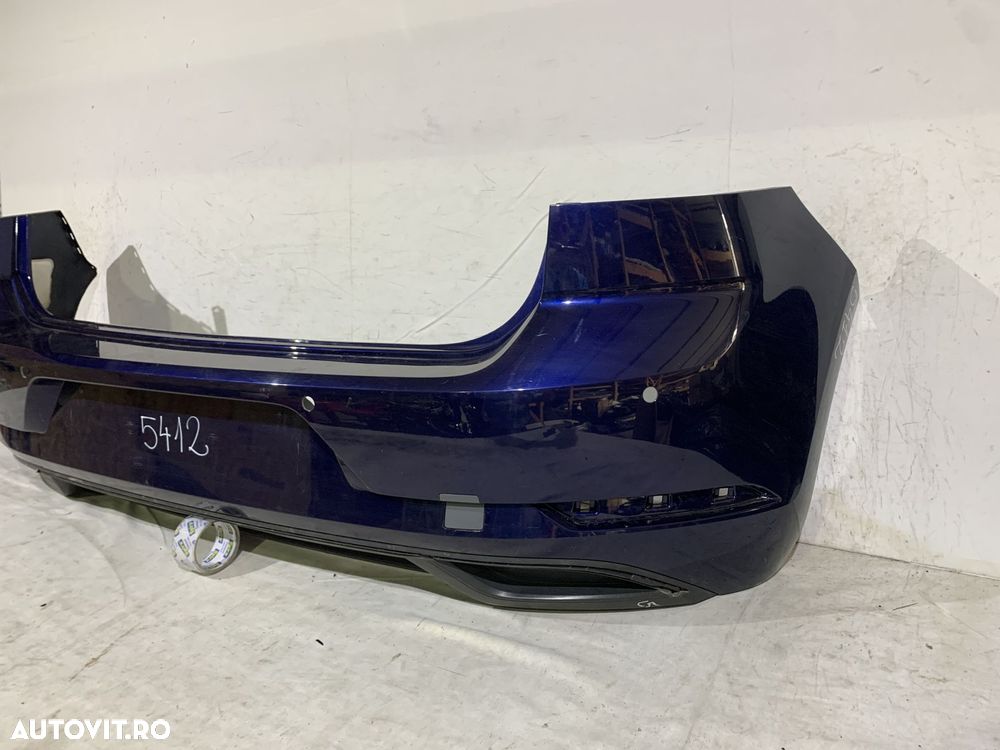 Bara spate VW Golf 7 Hatchback, facelift, 2017, 2018, 2019, 2020, cod origine OE 5G6807421BK. - 2