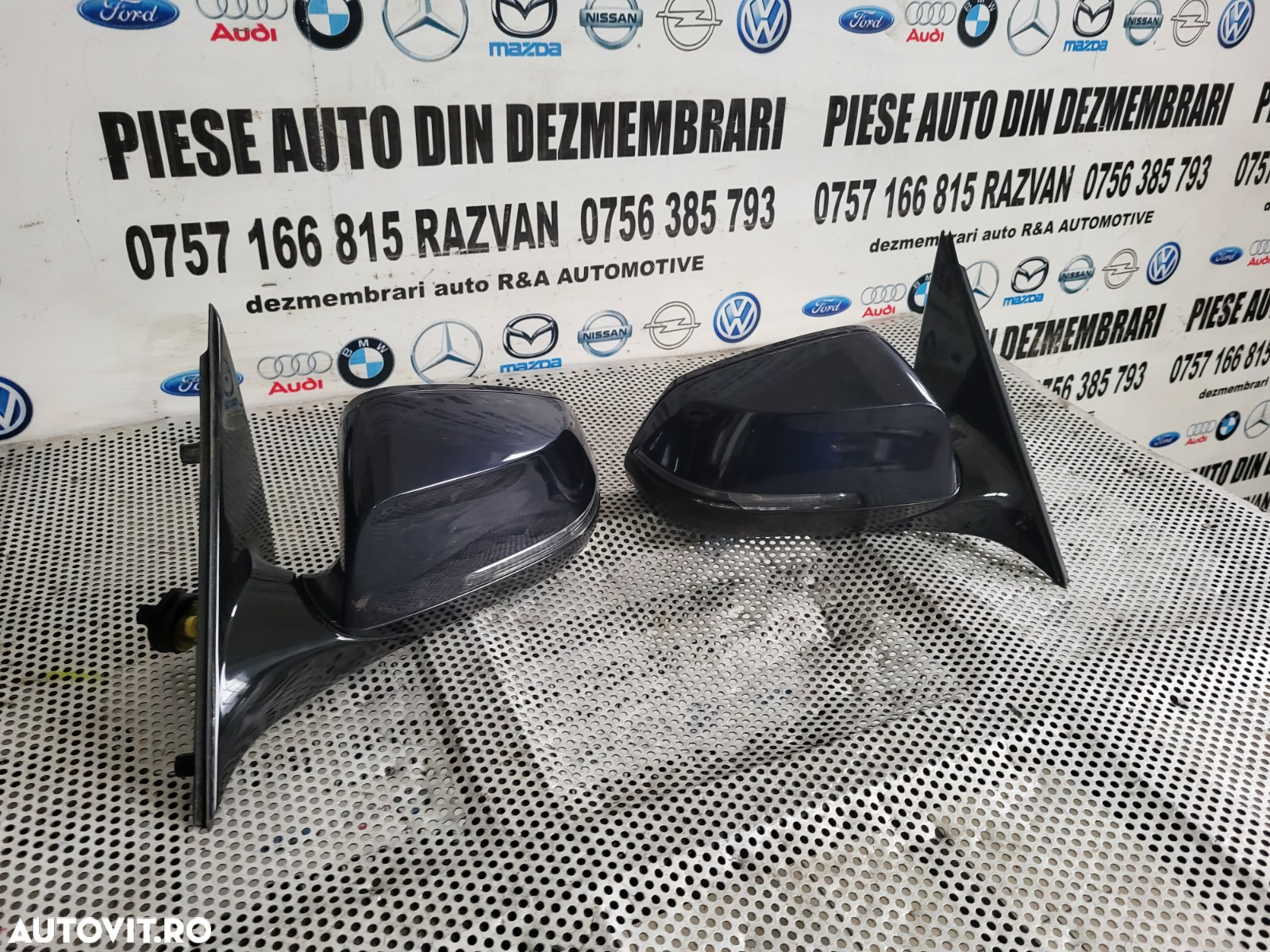 Oglinzi Oglinda Stanga Dreapta Bmw F10 F11 LCI Facelift Incalzite Cu Rabatare Electrica VOLAN DREAP - 2