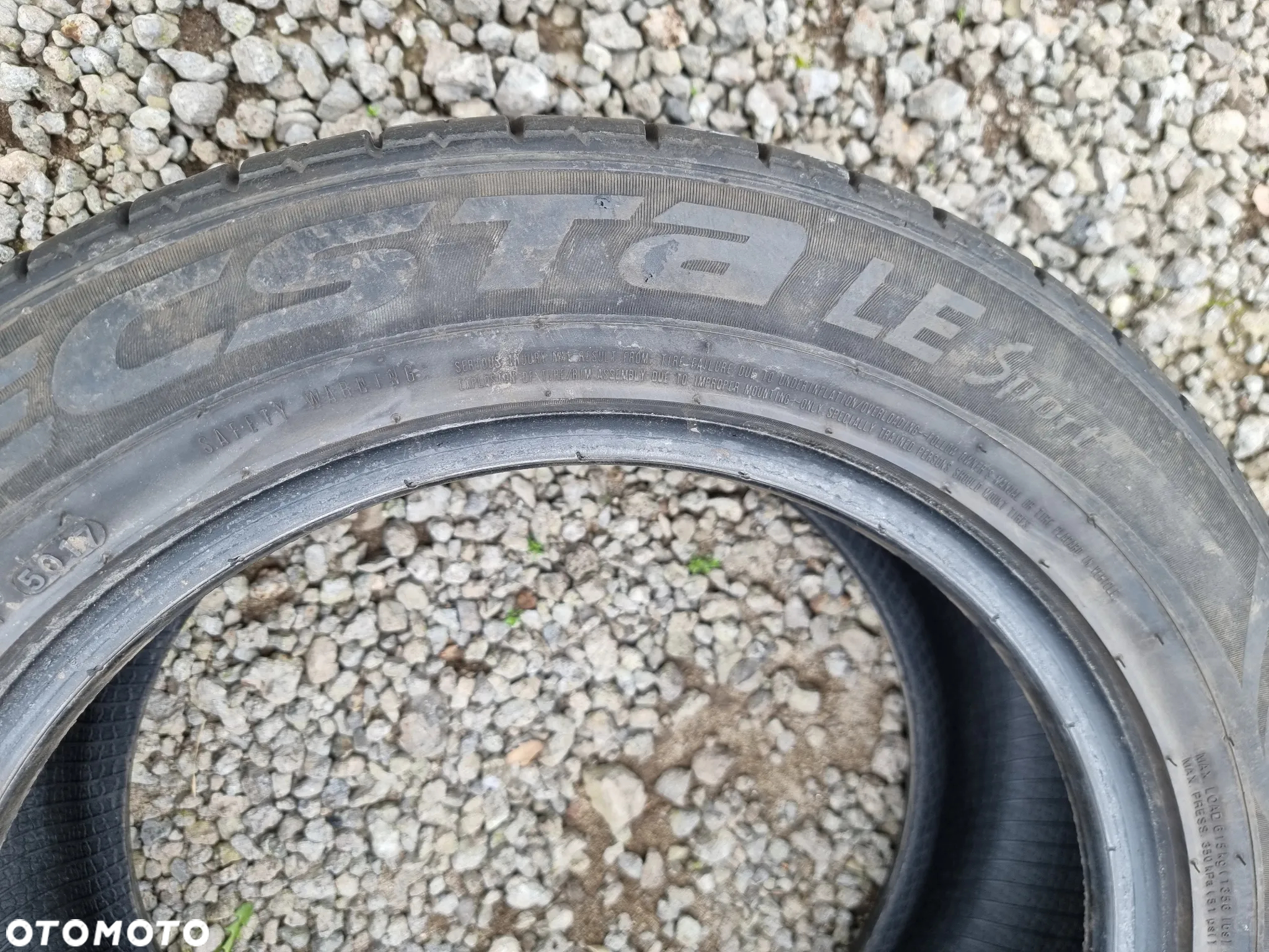KUMHO 205/55R16 91Y ECSTA LE SPORT (KU39) (1szt.) (1x6,0) (DOT: 1x5017) L459 - 5