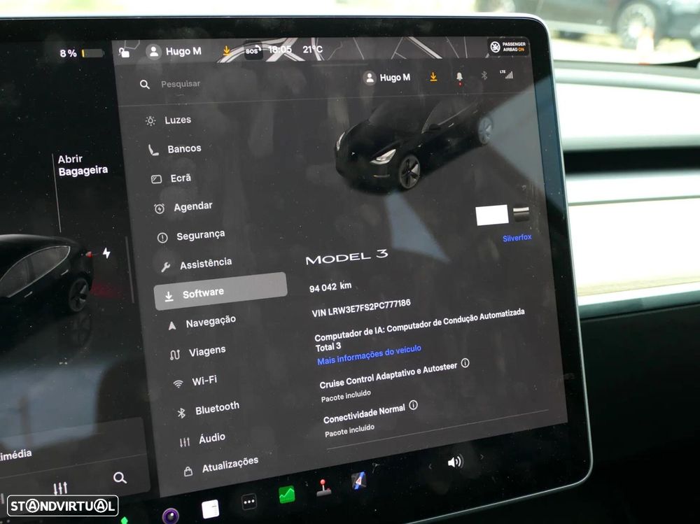 Tesla Model 3 Tração Traseira - 20