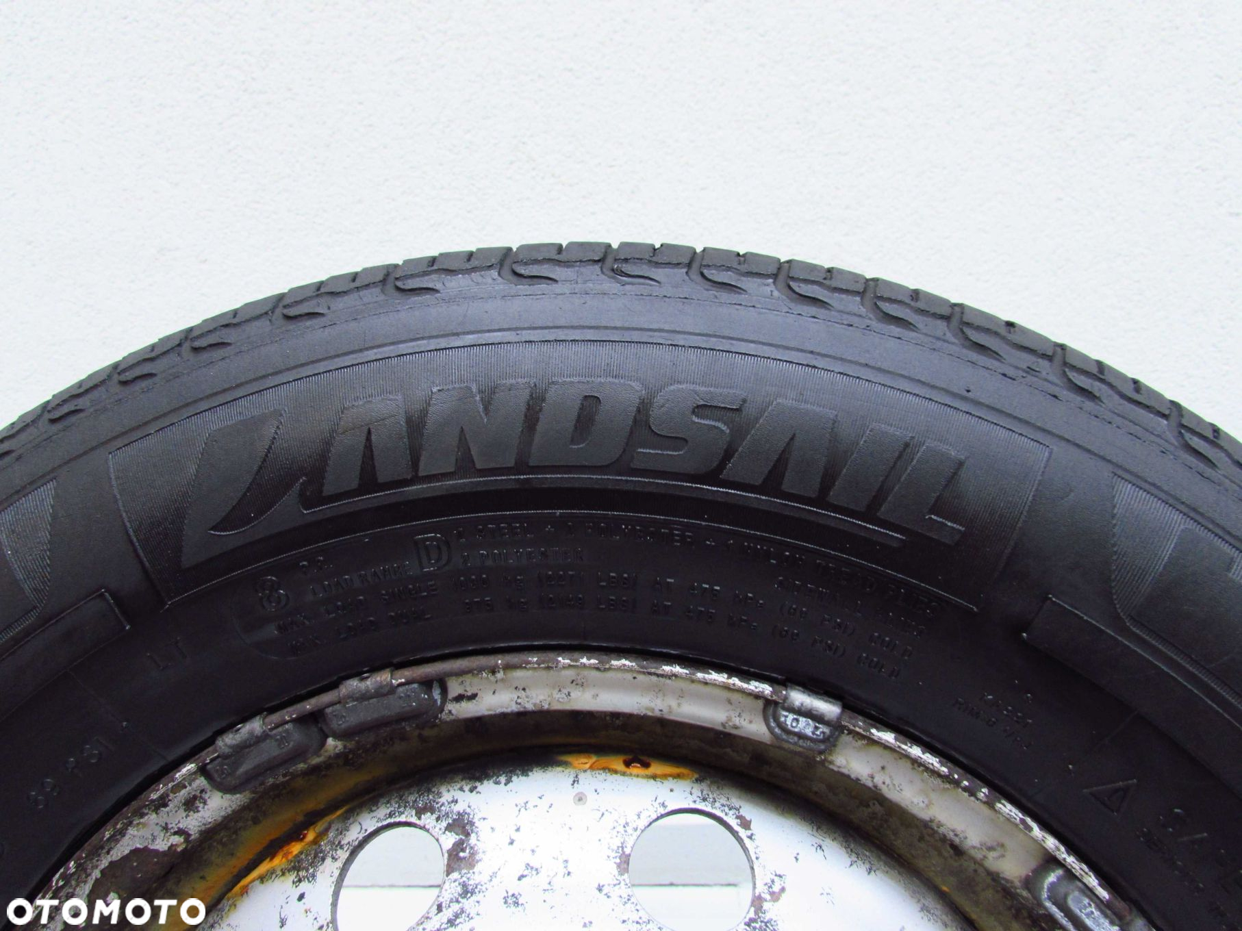 IVECO DUCATO BOXER 5X118 6J15 '' ET68 KOLO FELGA STALOWA 215/70R15C 1395239080 OPONA 4mm - 7