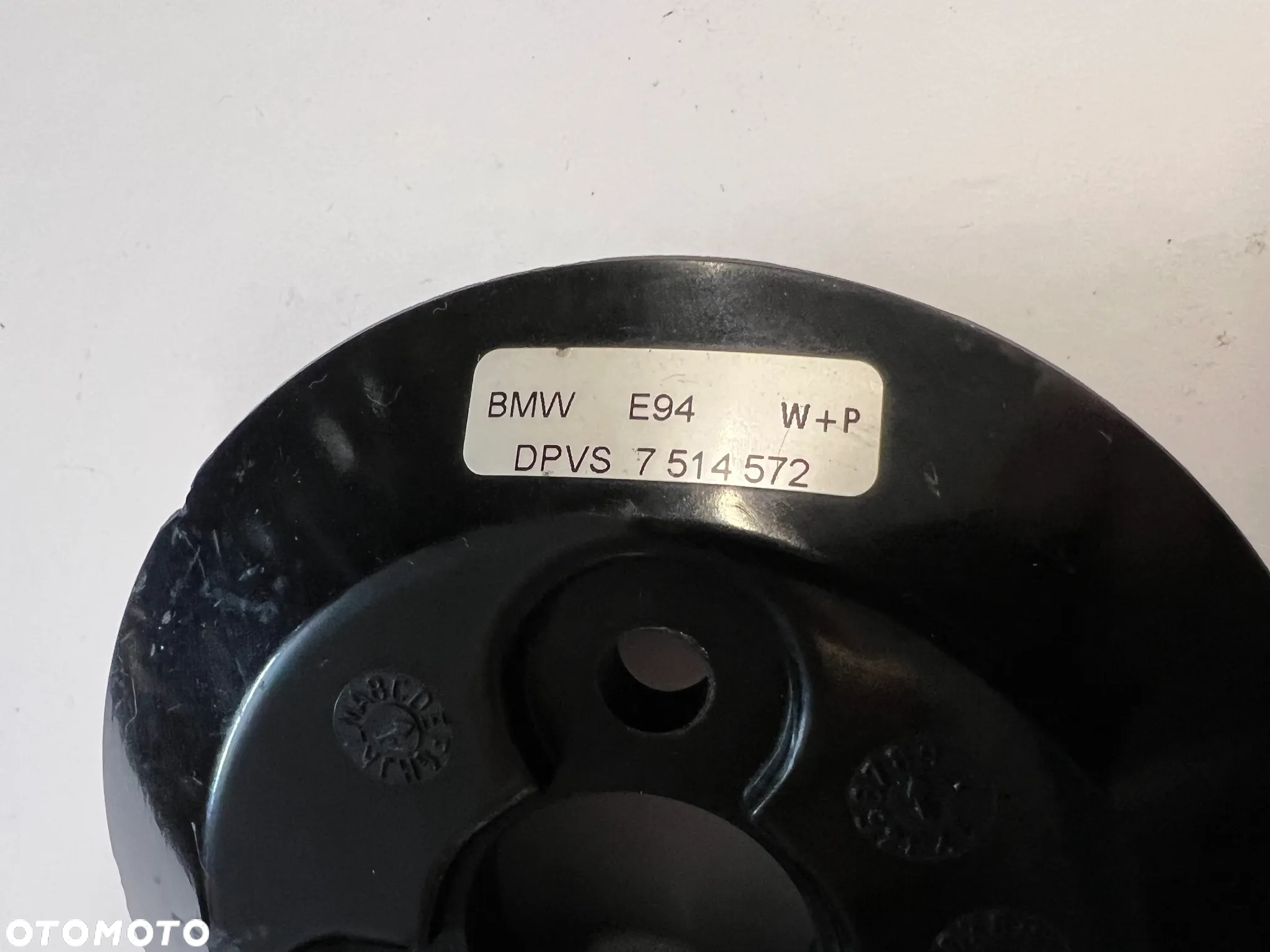 BMW M3 E94 koło pasowe pompy wspomagania 7514572 - 2