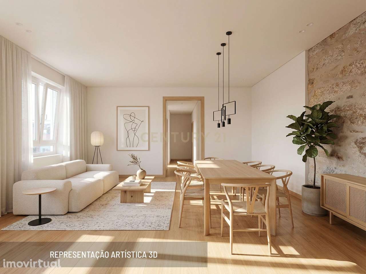 Moradia T3 com Espaço Comercial | São Pedro da Cova (Adega Azul) - Grande imagem: 2/46