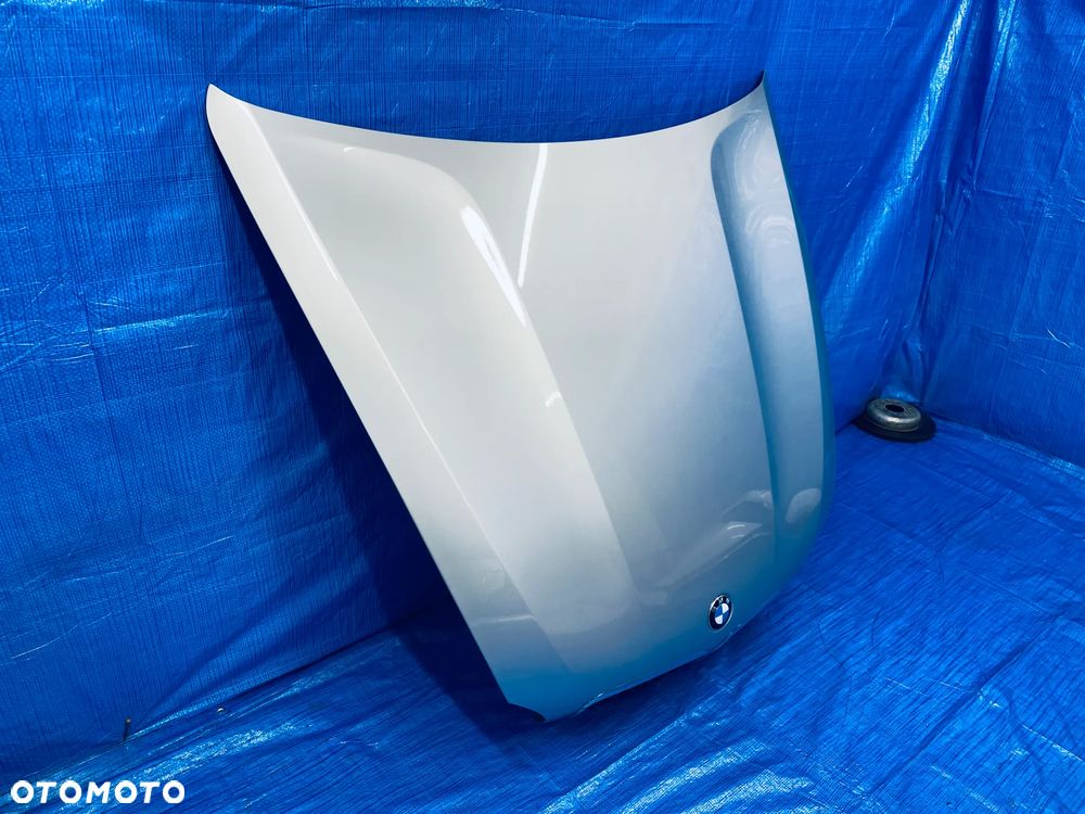 MASKA POKRYWA SILNIKA GRILL BMW X5 E70 X6 E71 LIFT ; SREBRNA LAKIER TITANSILBER 354/7 ORYGINAŁ - 4