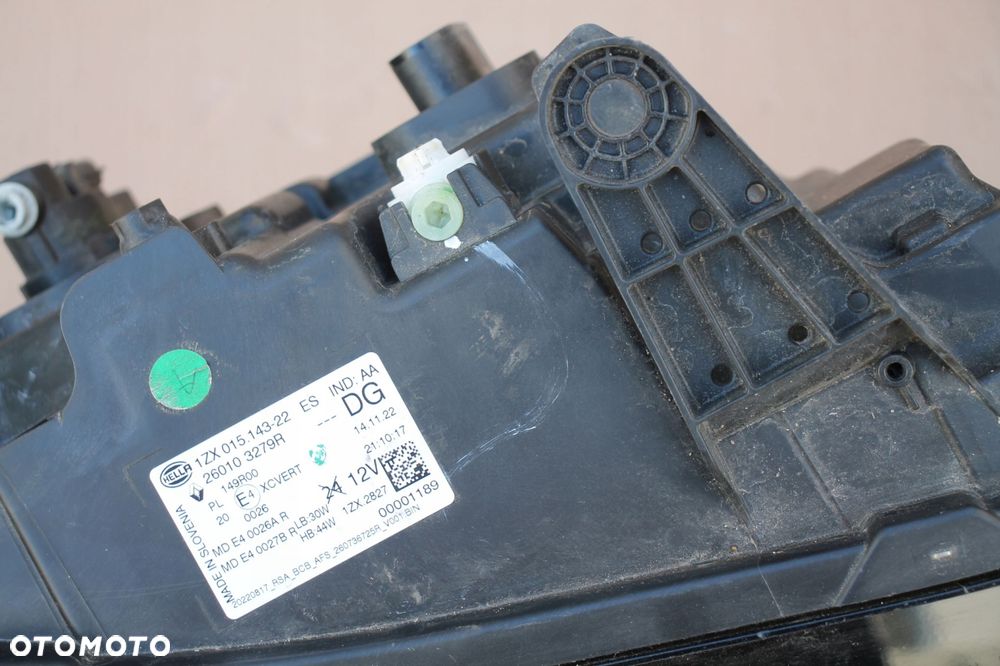 renault megane v, e tech prawa lampa 260103279r full led - 7