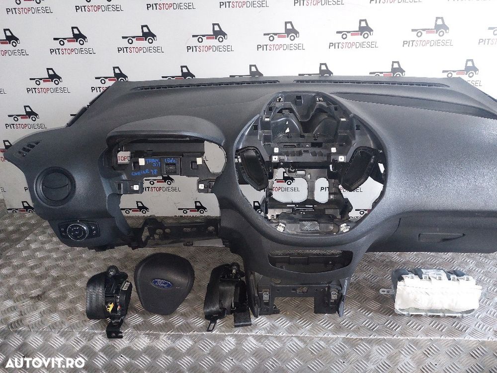 Kit airbag Ford Tourneo Courier 2014 2015 2016 2017 2018 2019 2020 2021 2022 2023 - 1