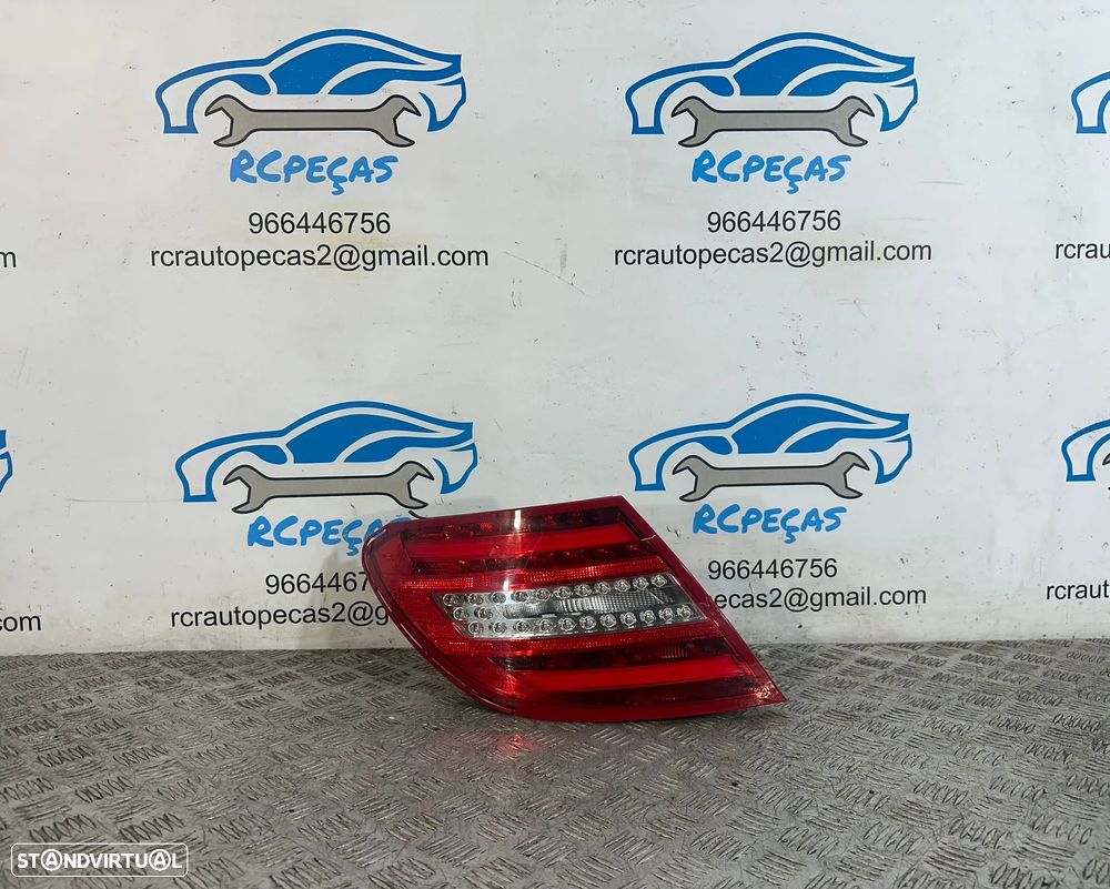 .Farolins Tras Traseiros Originais Led Mercedes Benz W204 Coupe 2 Portas 2011 - 2015 - 7
