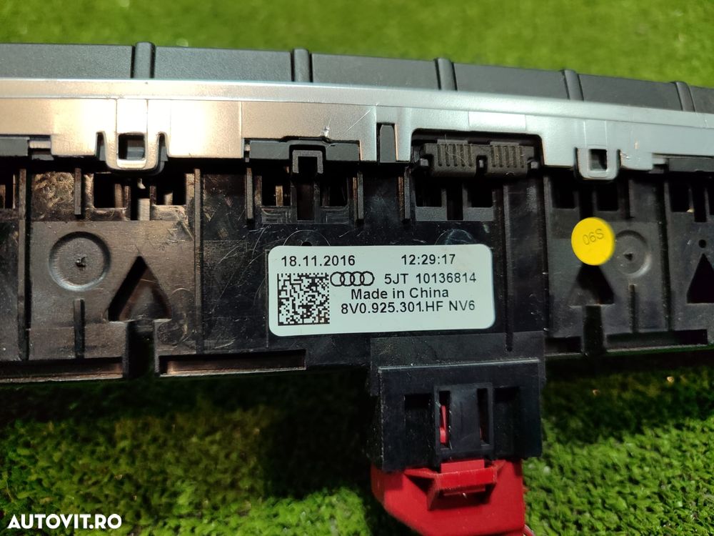 PANOU CONTROL AVARIE / TRACTIUNE AUDI A3 8V SPORTBACK 2.0 DIESEL 2017 COD OEM 5JT10136814 / 2012-2020 - 8