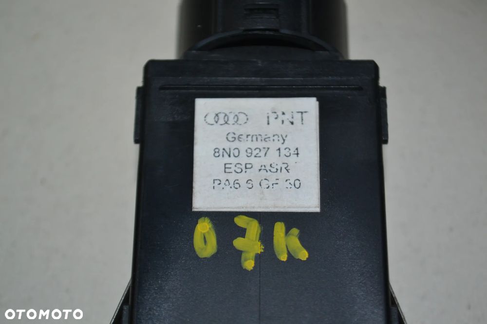 AUDI TT 8N PRZEŁĄCZNIK WŁĄCZNIK ESP 8N0927134 - 3