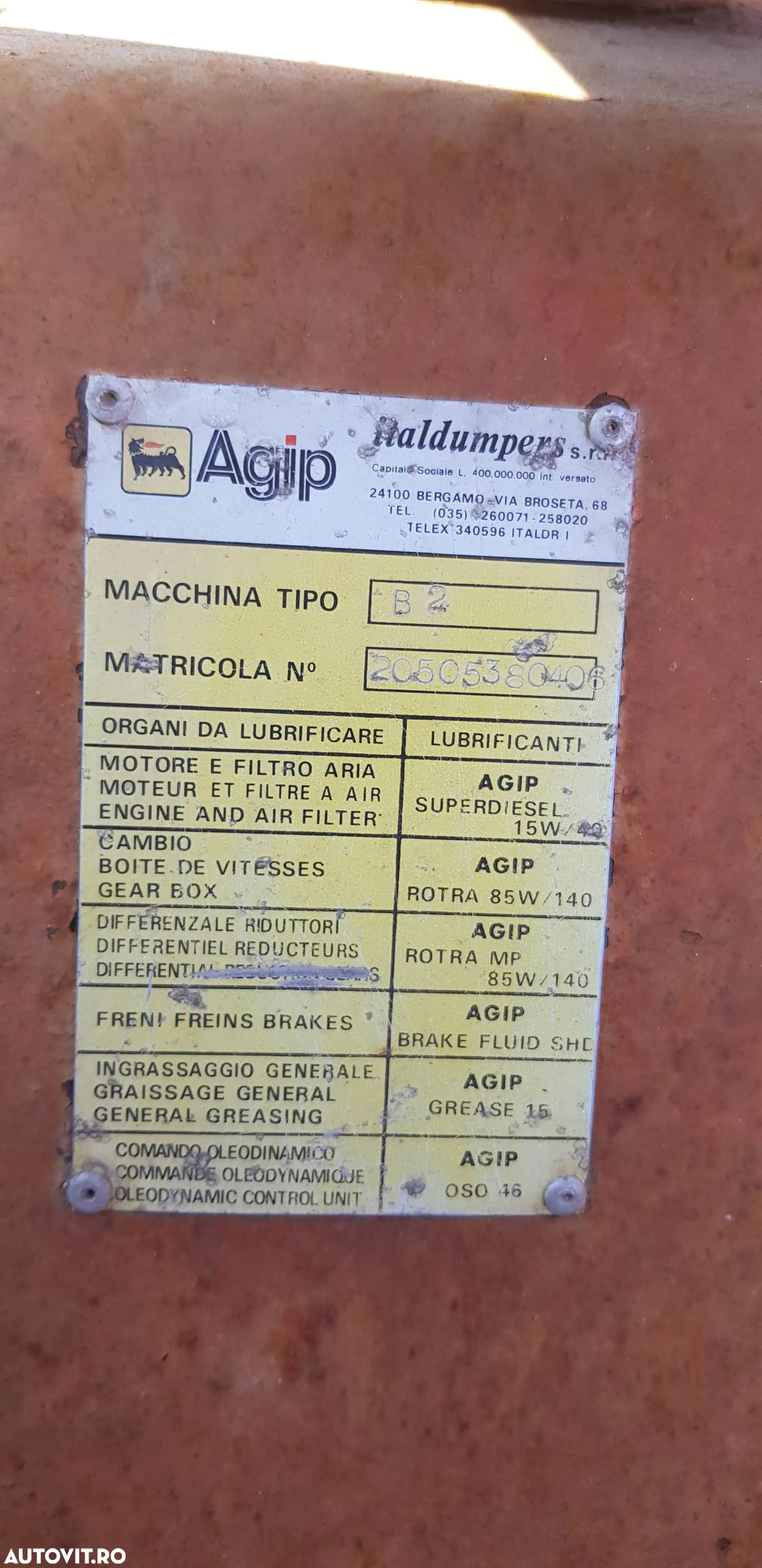 Alta Autobetonieră Italdumpers 4X4 2mc - 13