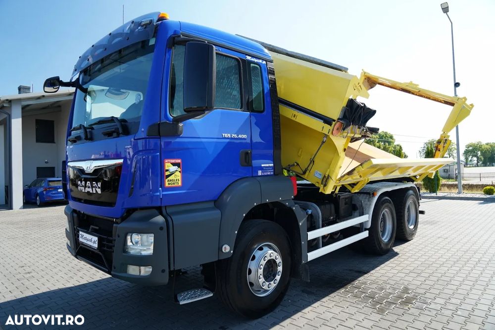 MAN TGS 26.400 / 6x4 / BASCULATOR / HYDRODOLT / HYDRODOLT / NAVI / IMPORTAT - 9