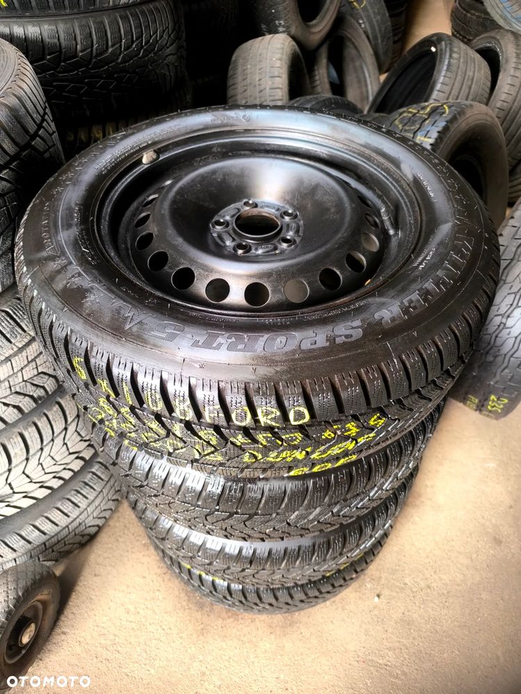 5x108 Felgi Stalowe Stal 16 Koła zimowe zima FORD MONDEO MK3 MK4 MK5 FOCUS KUGA CMAX TOURNEO TRANSIT CONNECT SMAX GALAXY II III 23 VOLVO C30 V40 S40 V50 V40 CC 8,5mm J.NOWE Legnica ALU-RAD 215/60 24r. - 8