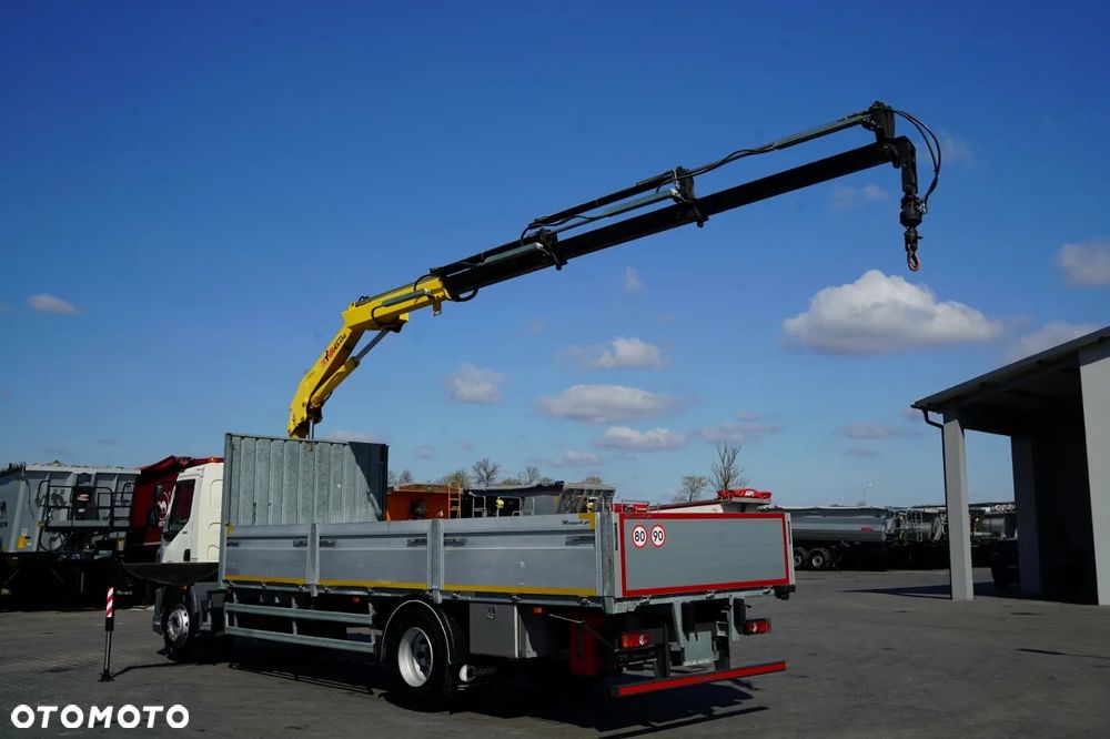 DAF LF 250 / 4X2 / SKRZYNIOWY - 7.30 + HDS HYVA HB 150XE3 / STEROWANIE RADIOWE / ROTATOR / MAX UDŹWIG: 5200 KG / EURO 6 - 4