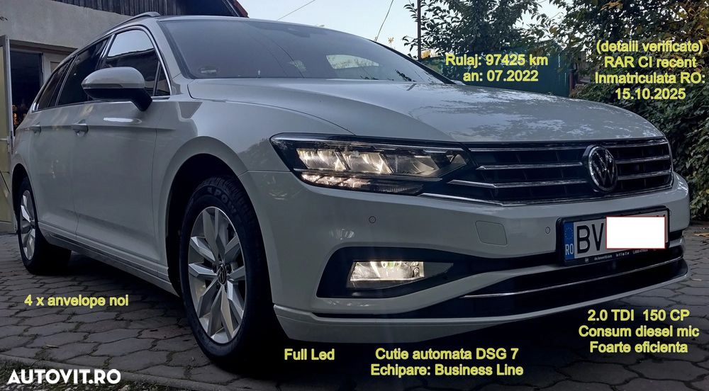 Volkswagen Passat 2.0 TDI SCR DSG Business - 1