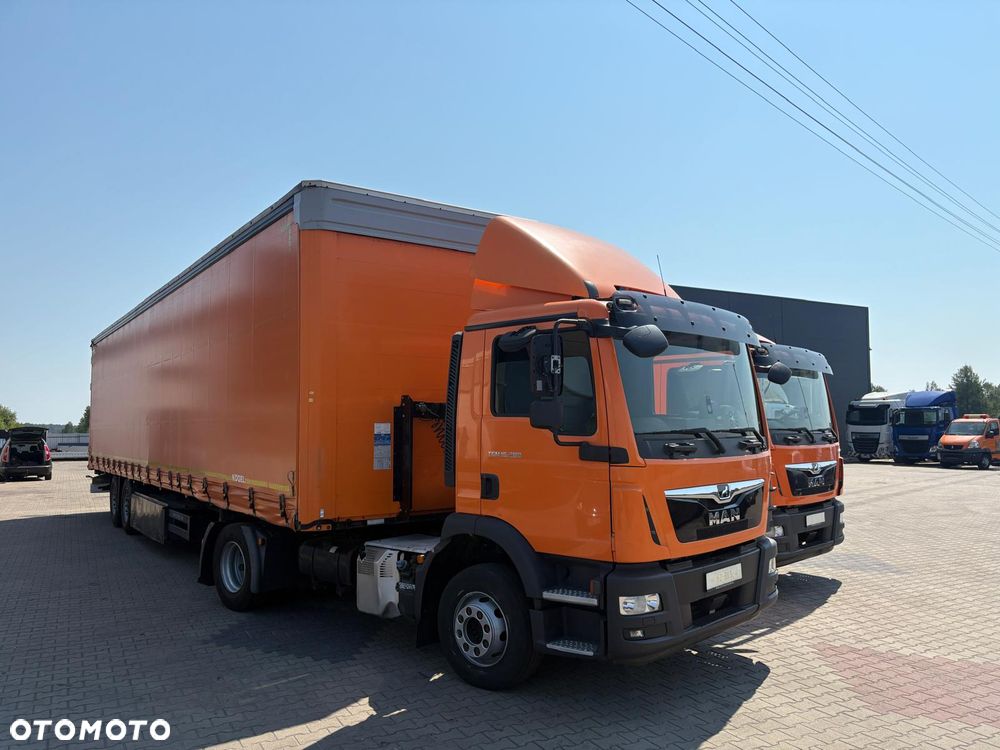 MAN TGM 15.290 + Naczepa 1 OSIOWA / DO NAUKI JAZDY / NAUKA JAZDY / TGS / TGL - 3