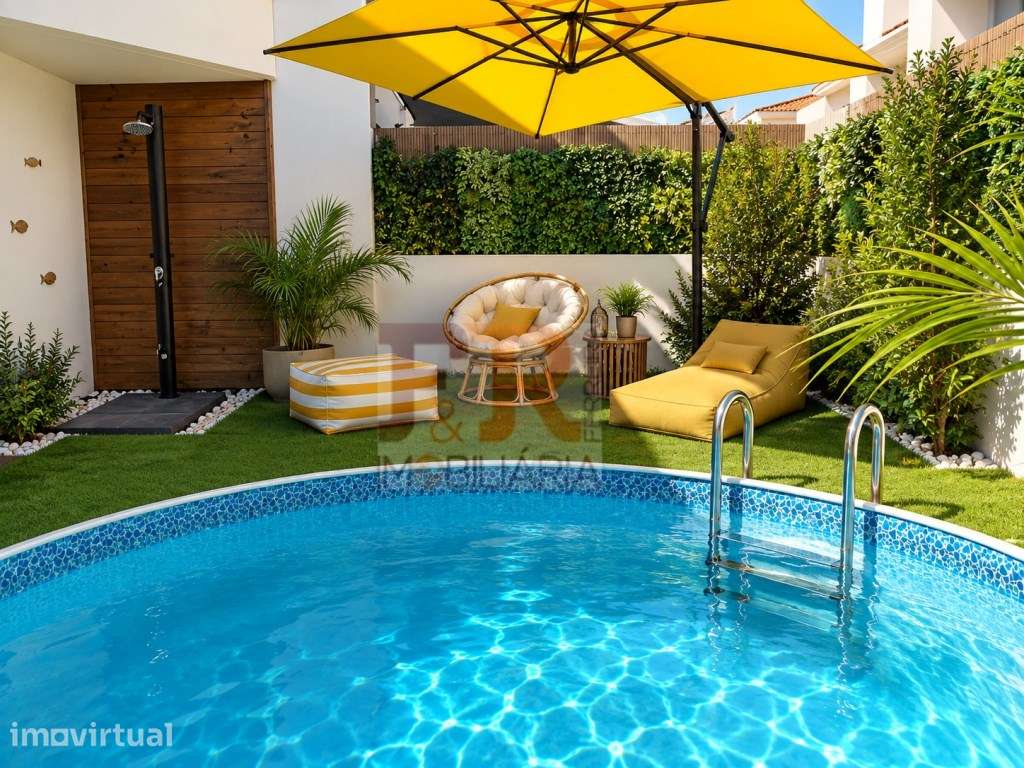 Moradia T3 com Piscina, Domótica e Espaço Exterior | Fernão Ferro - Grande imagem: 5/30