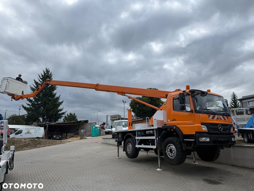Mercedes-Benz 922 Podnośnik Koszowy Zwyżka Blokady Mostu !!! 4x4 Palfinger P180 Izolowany Kosz UDT Pilot jak Wumag Ruthmann Gsr - 28