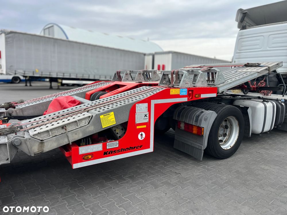 Kassbohrer Kässbohrer K.SOK.L/3-12/24 laweta do transportu pojazdów, mało używana !! - 20