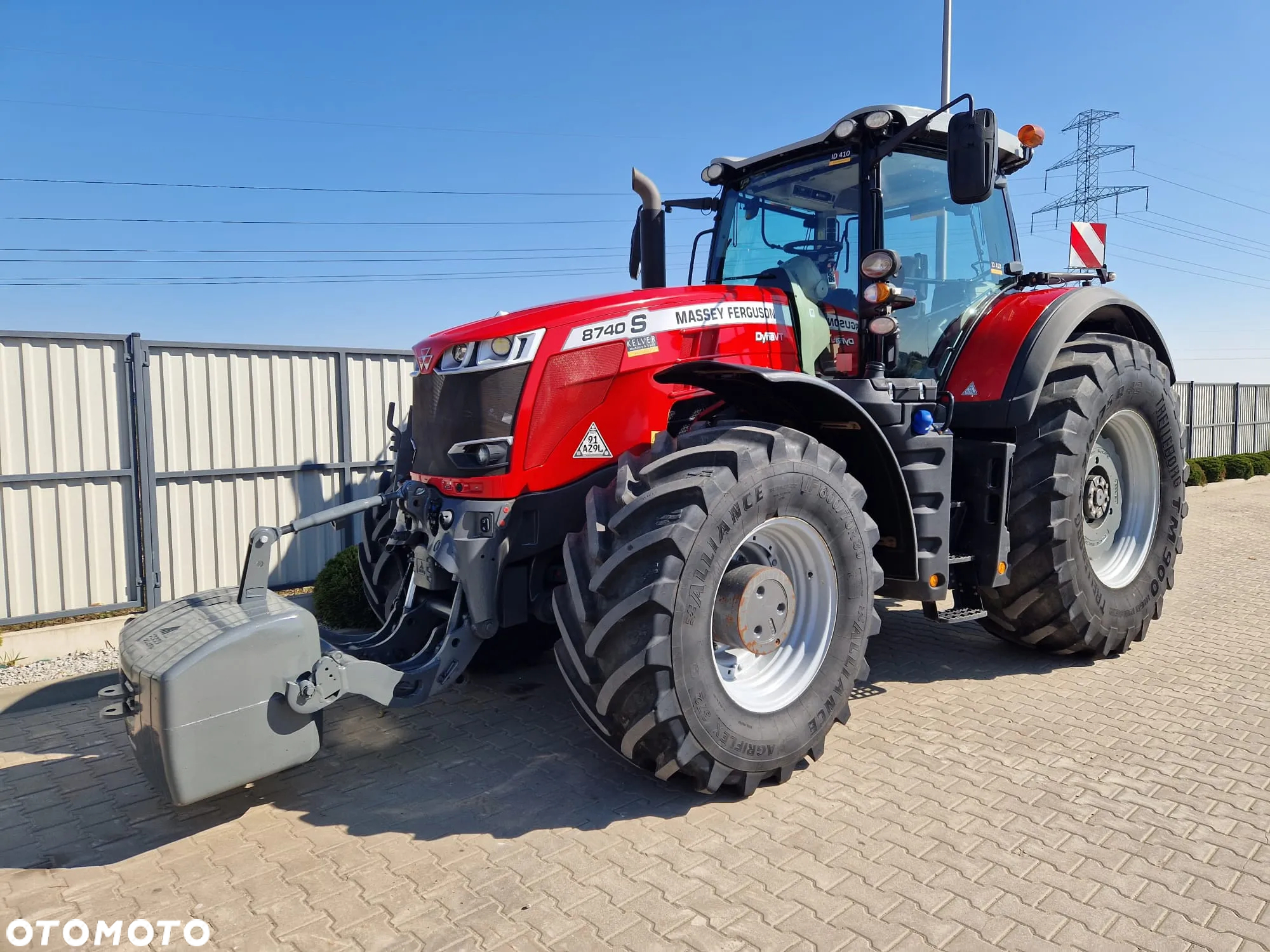 Massey Ferguson 8740S DYNA-VT * 2020r. * 7 142 mth * pełen serwis MF * - 2