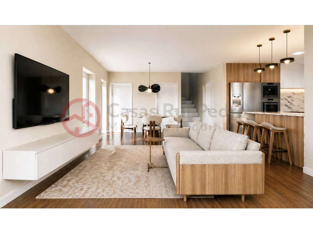 Moradia T4 com piscina em Fernão Ferro, conforto, modernidade e qua... - Grande imagem: 3/26