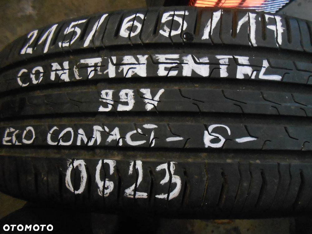 OPONY 215/65R17 CONTINENTAL ECO CONTACT 6 DOT 3023 7MM - 2