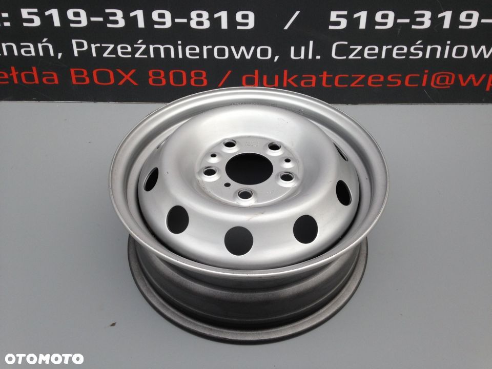 DUCATO JUMPER BOXER 06-16r FELGA 16" STALOWA - 1