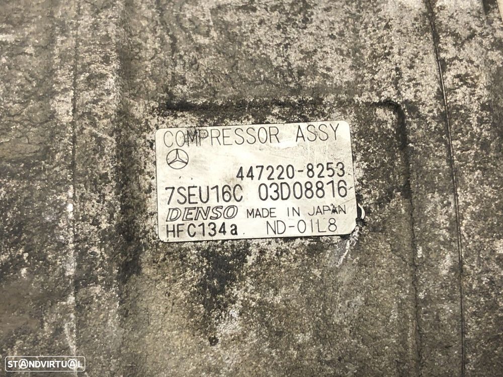 Compressor de ar condicionado MERCEDES-BENZ M-CLASS (W163) ML 270 CDI 12.99 - 06... - 5
