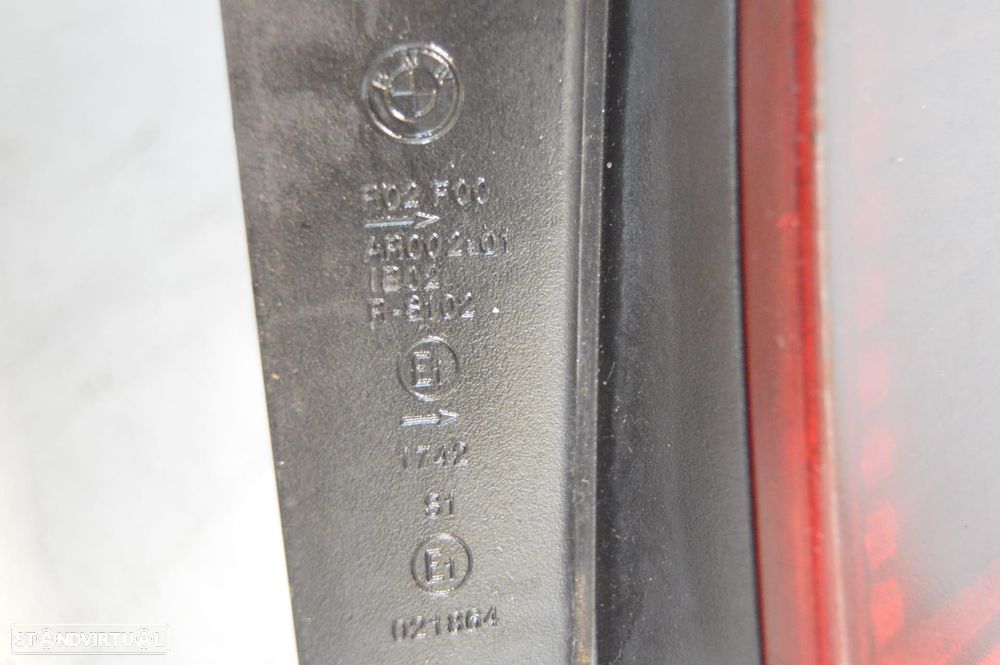 FAROLIM FAROLINS TRASEIRO TRÁS DIREITO BMW ORIGINAL 63210397035 0397035 63216924502 6924502 BMW SERIE E87 E81 - 6