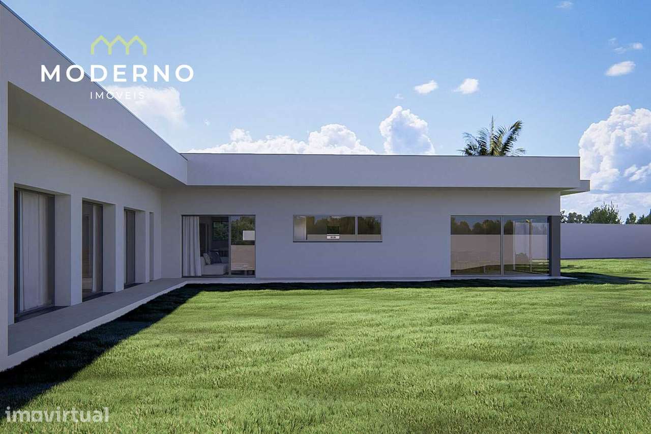 Moradia Térrea T4 com piscina (nova, em construção) - Grande imagem: 3/39