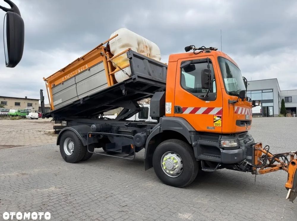 Renault Kerax 4x4 320DCi Wywrotka 3str 2004r. Klima SPECJALNY Solarka ACOMETIS Piaskarka Pług - 6