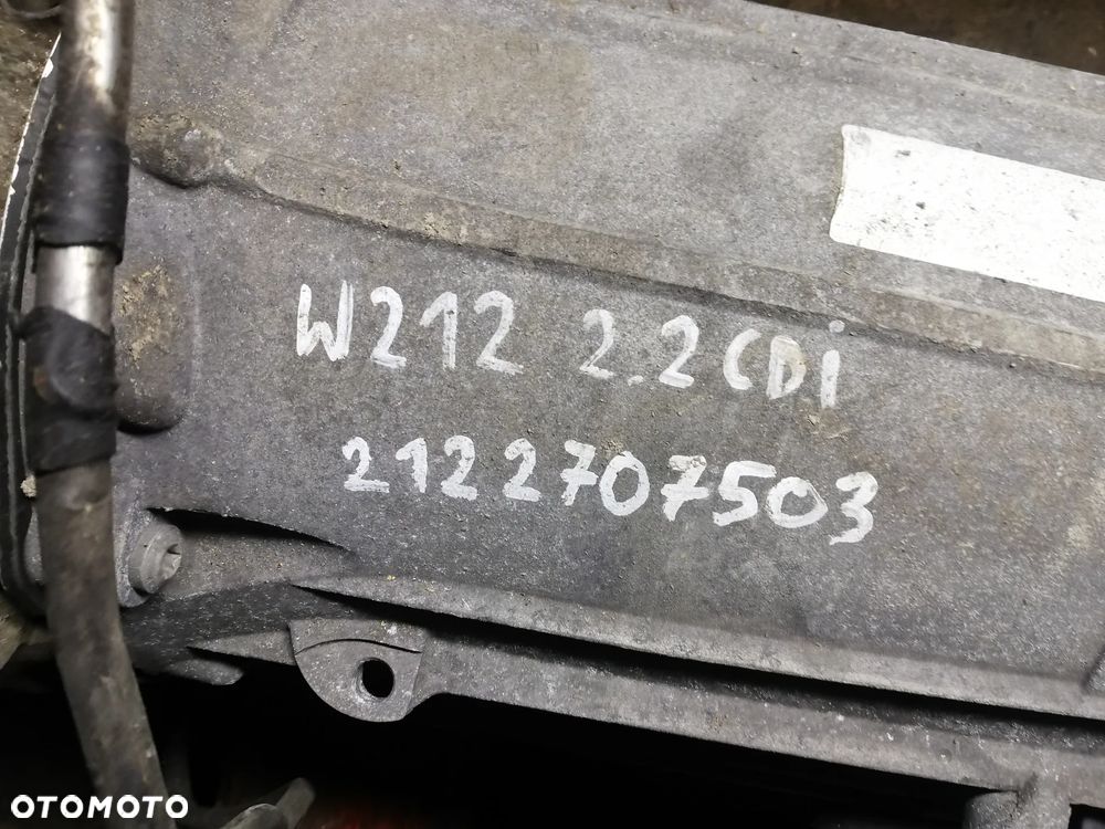 MERCEDES W212 2.2 CDI SKRZYNIA AUTOMAT 2122707503 KOMPLETNA - 2