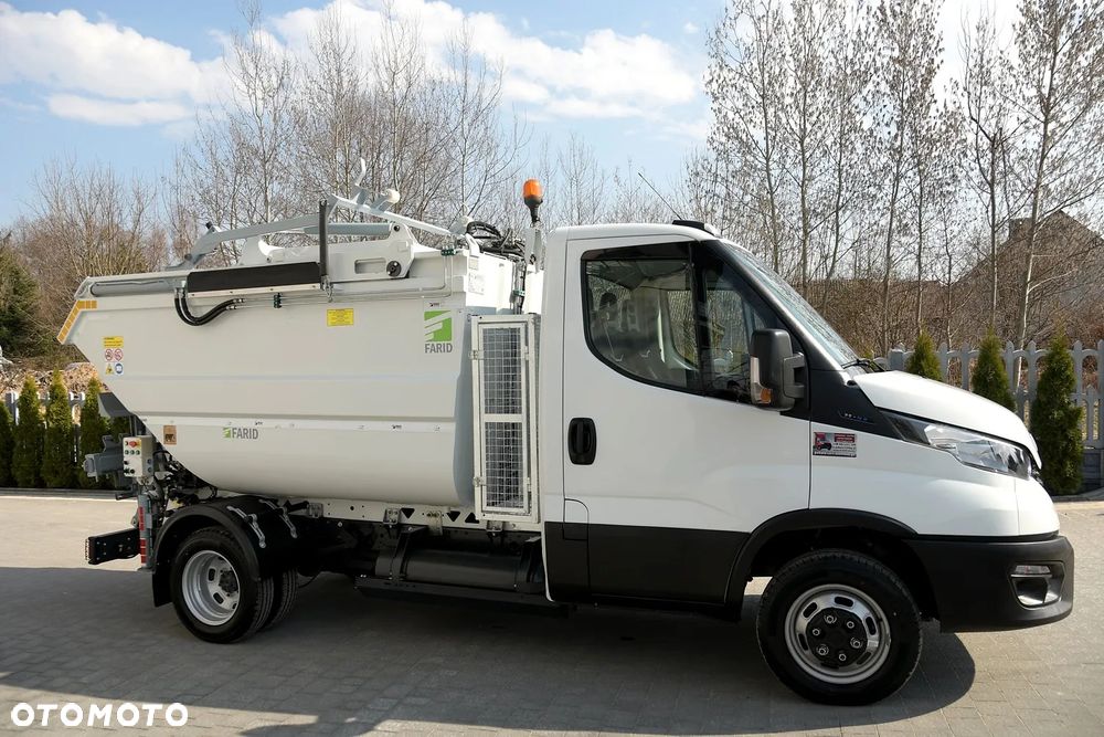 Iveco DAILY 35-NP * 3.0 Benzyna + GAZ CNG * ŚMIECIARKA / ŚMIECIARA *  62 000km! * KAMERA * JAK NOWY! - 8