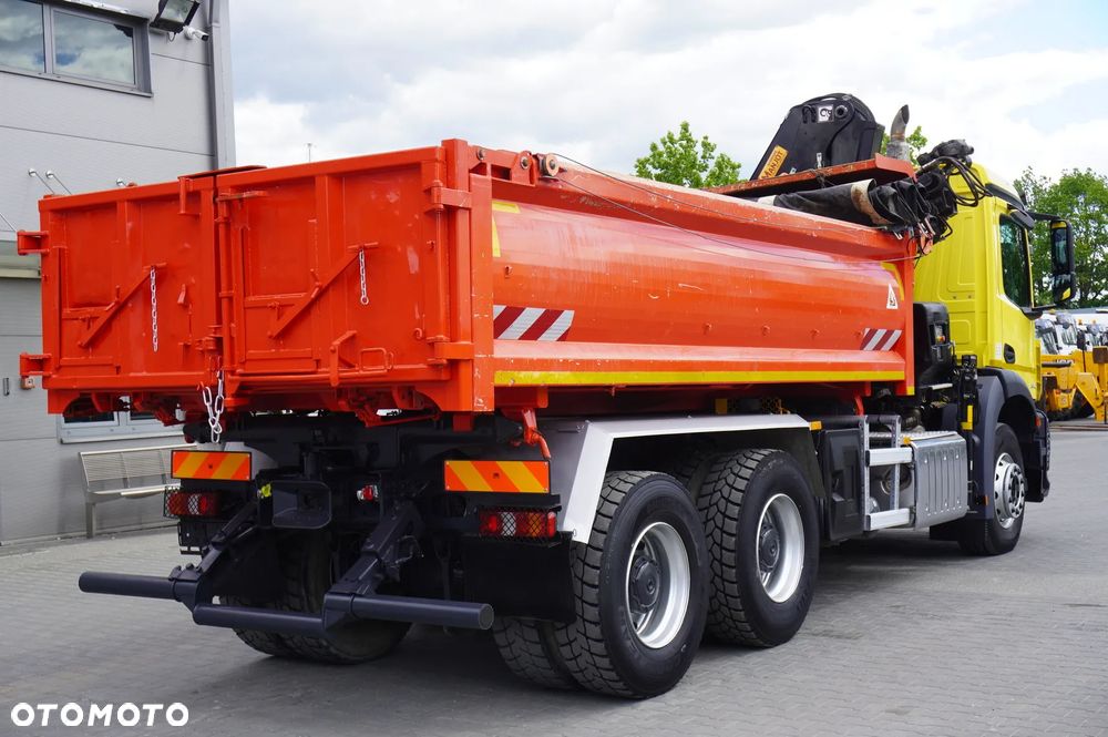 Mercedes-Benz Arocs 2640 6x4 / 100 tys. km! / HIAB X-Hiduo 158 / rotator / Wywrotka 2-stronna - 6